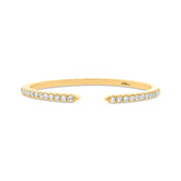 0.07ct 14k Yellow Gold Diamond Lady's Ring Size 6